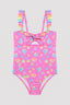 Girls Colorful Ocean Suit