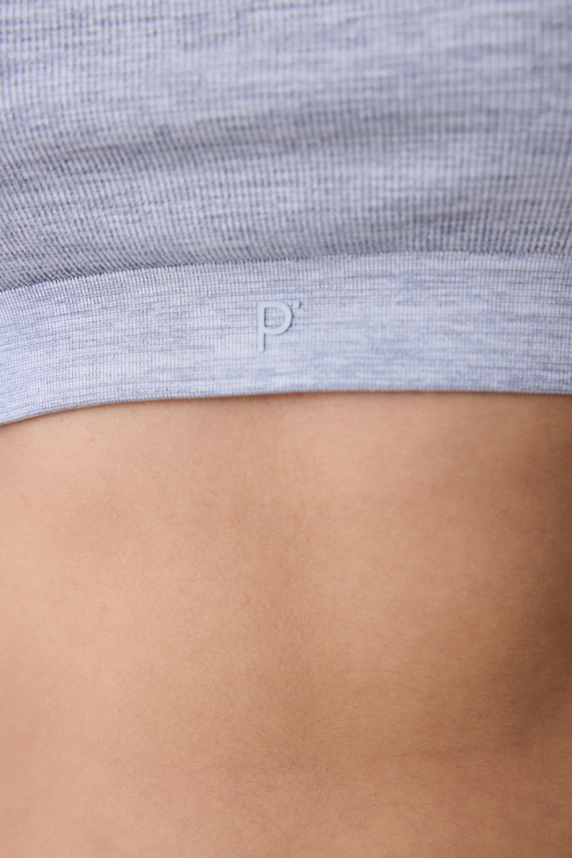 Reversible Seamless Multicolored Crop Top