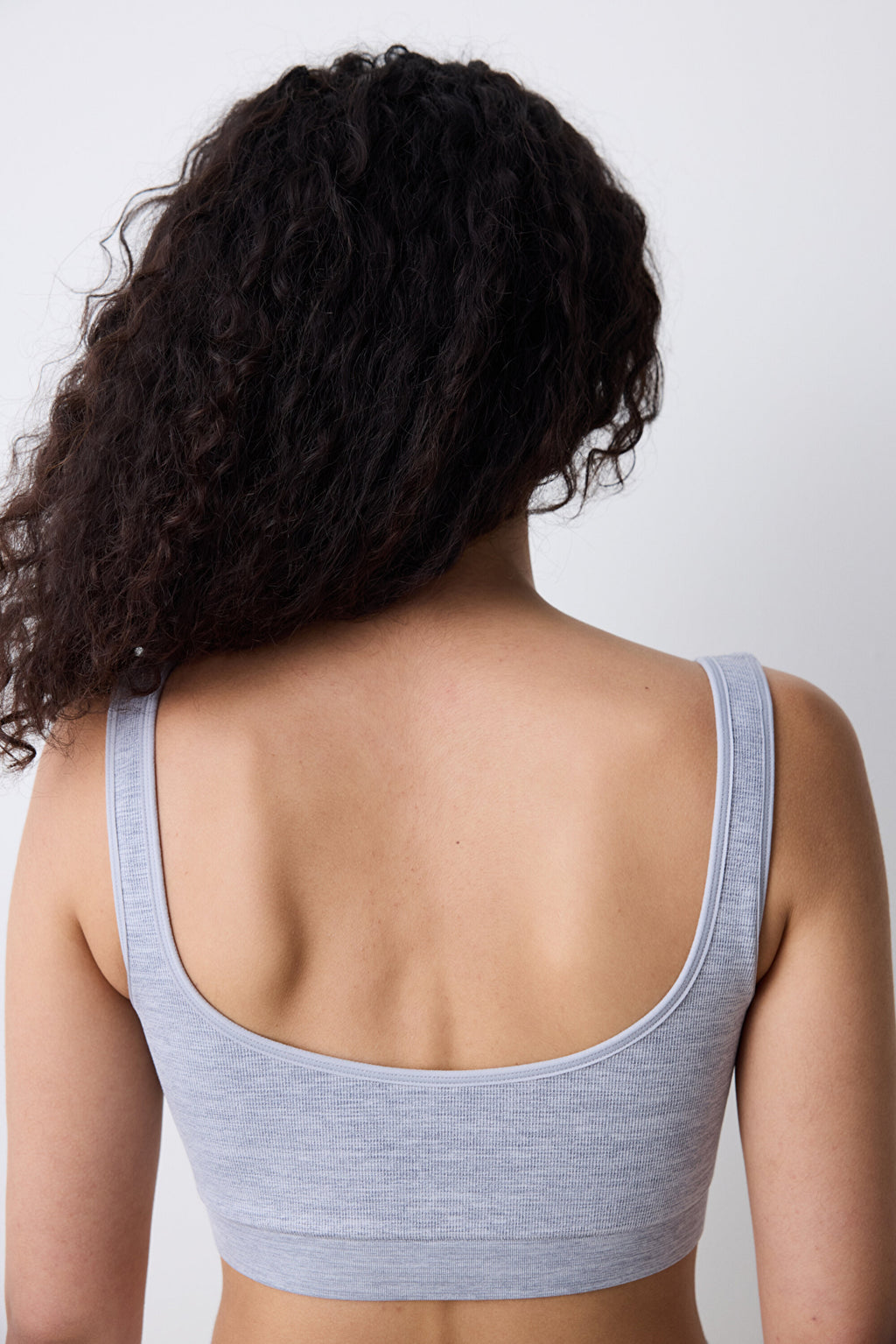 Reversible Seamless Multicolored Crop Top