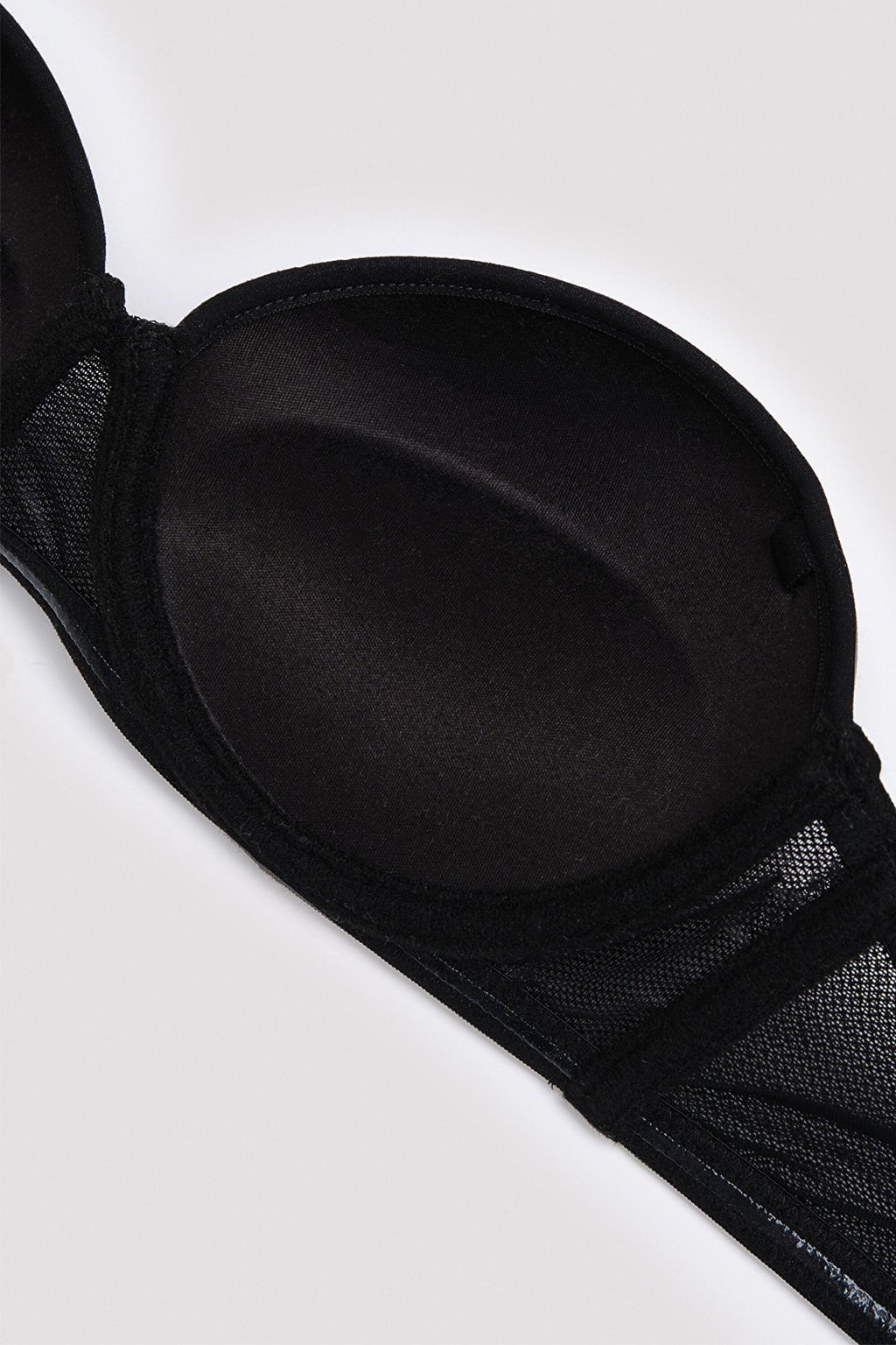 White Supported Pop Up Padded Bra