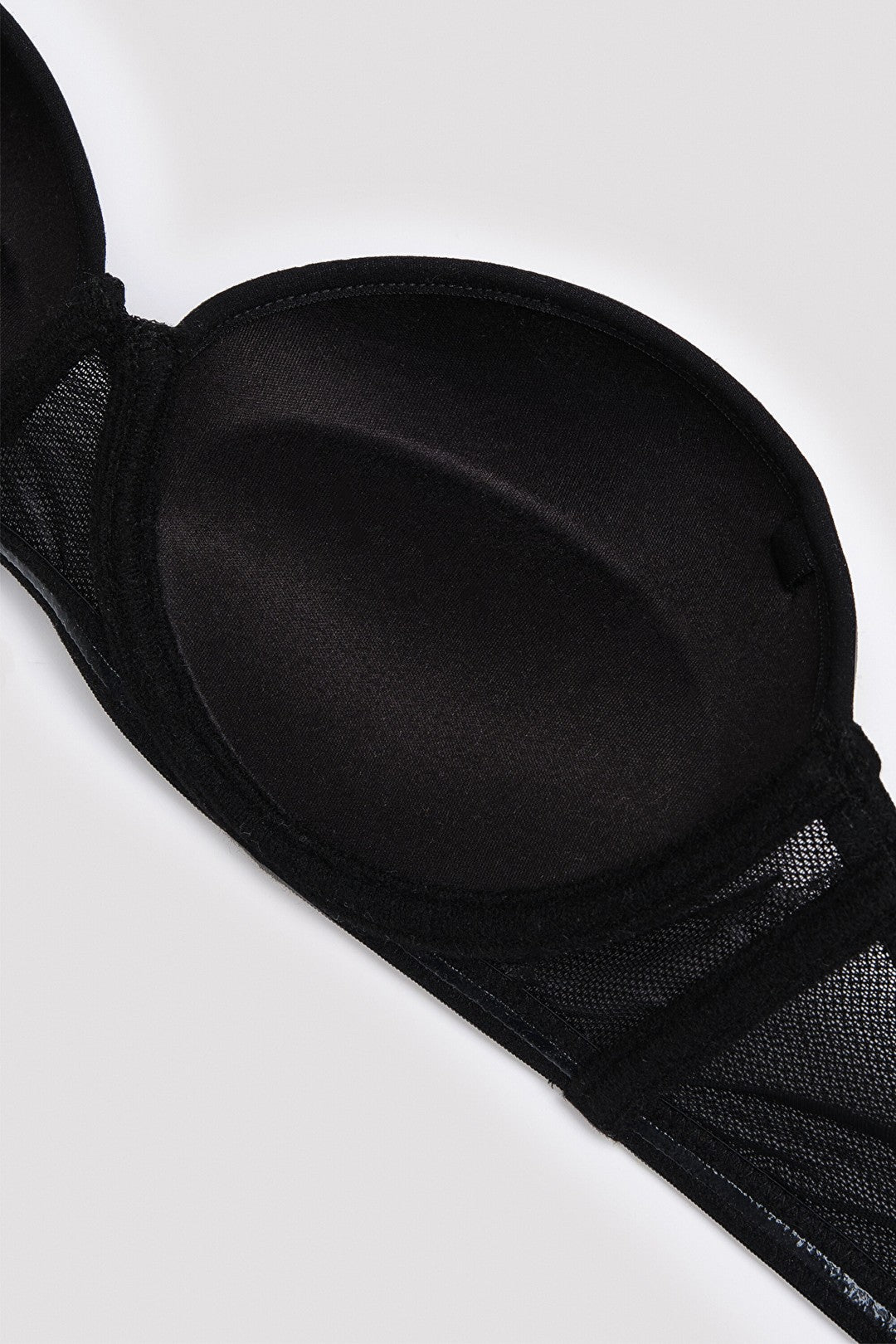 White Supported Pop Up Padded Bra