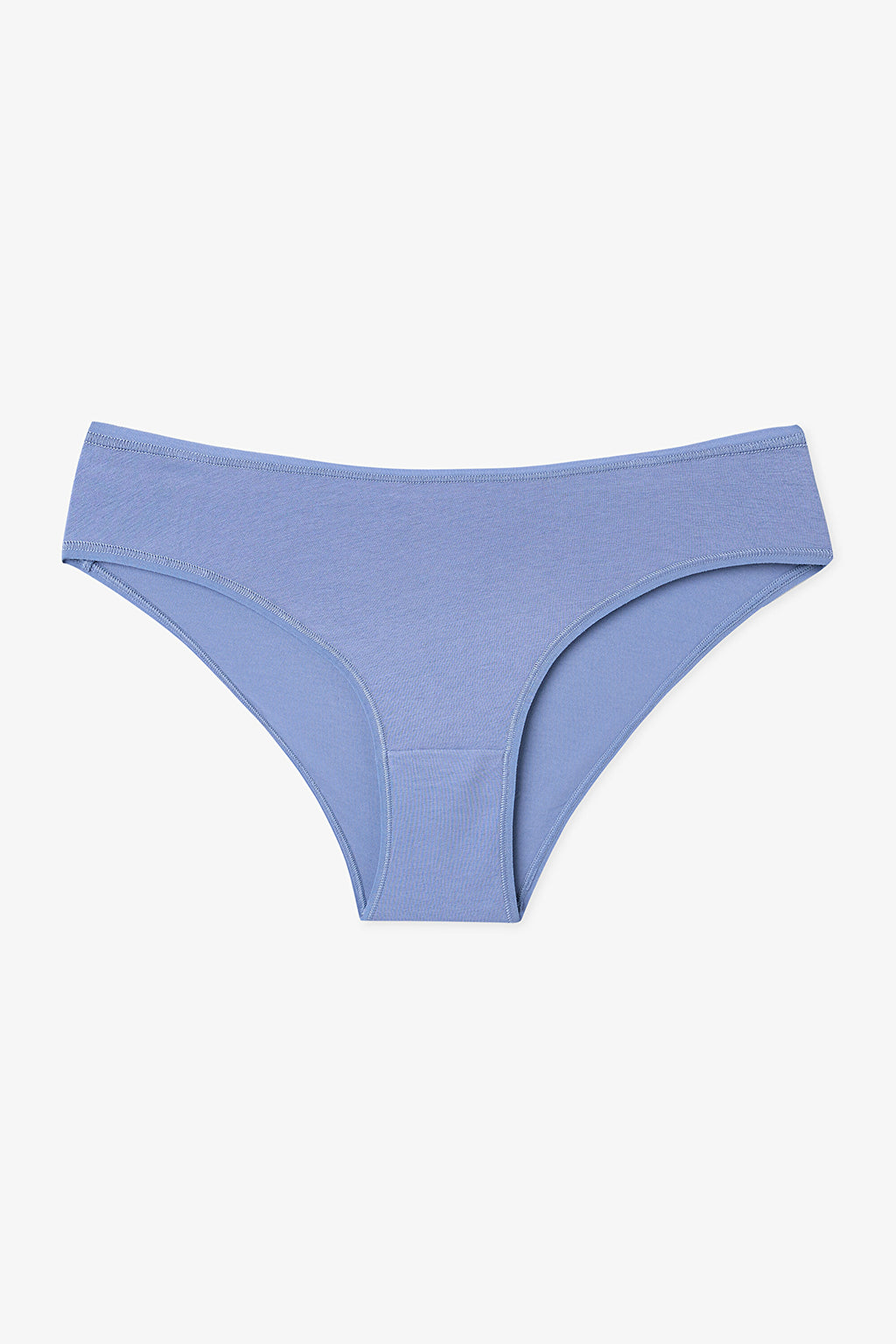 Blue Autumn Leaf Pattern Low Waist 3-Pack Briefs