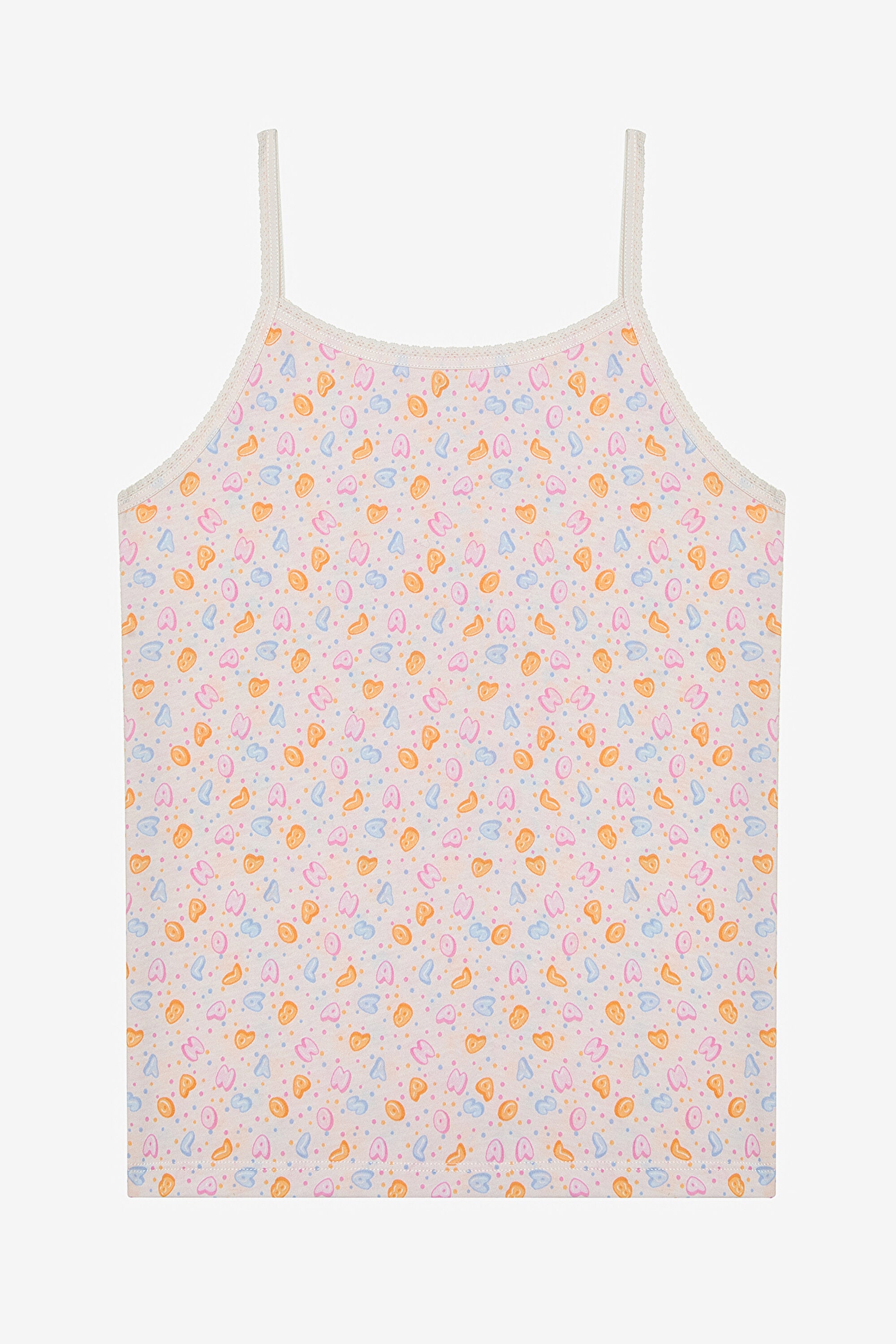 Girl Happy Balloons 2-Pack Multicolored Undershirt