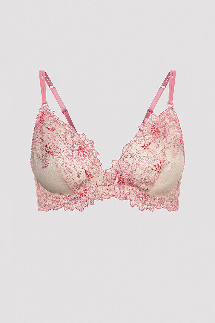 حمالة صدر وردية من جلام