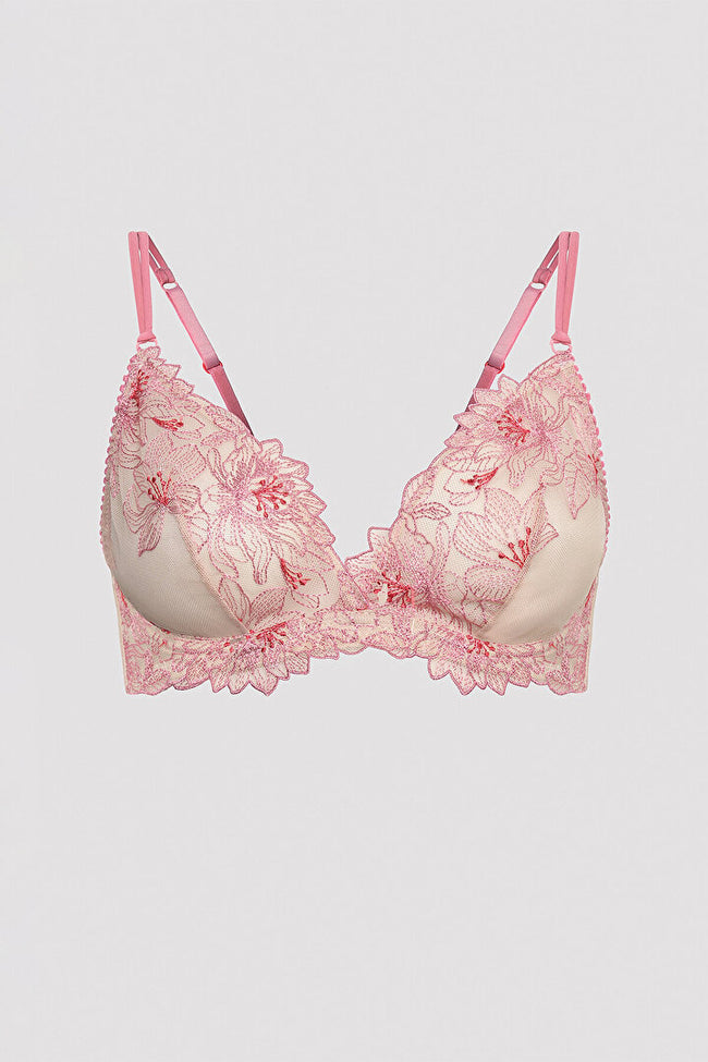 حمالة صدر وردية من جلام Hover Image