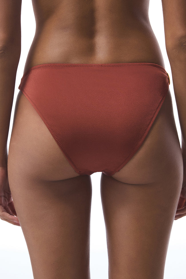 Orange Braga Buckled Bikini Bottom Main Image