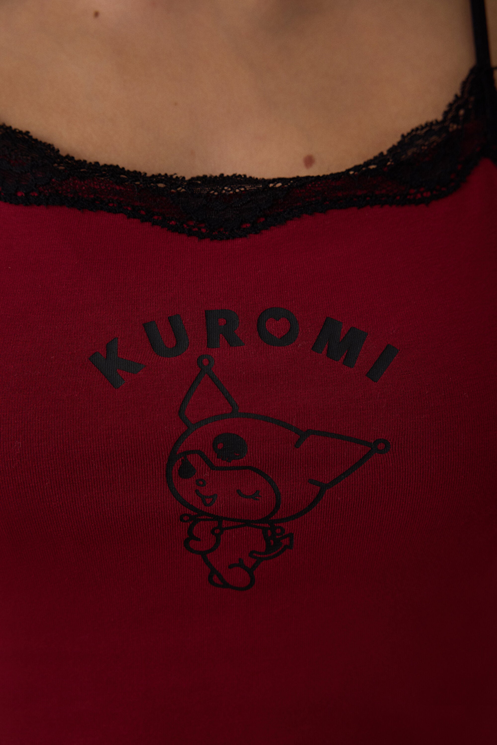 Claret Red Removable Padded Crop Athlete