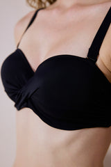 Beauty Form Black Bikini Top