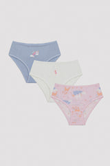 Girls Fly 3 Pack Slip