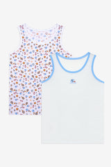 Boy Sporty 2-Pack Multicolored Undershirt