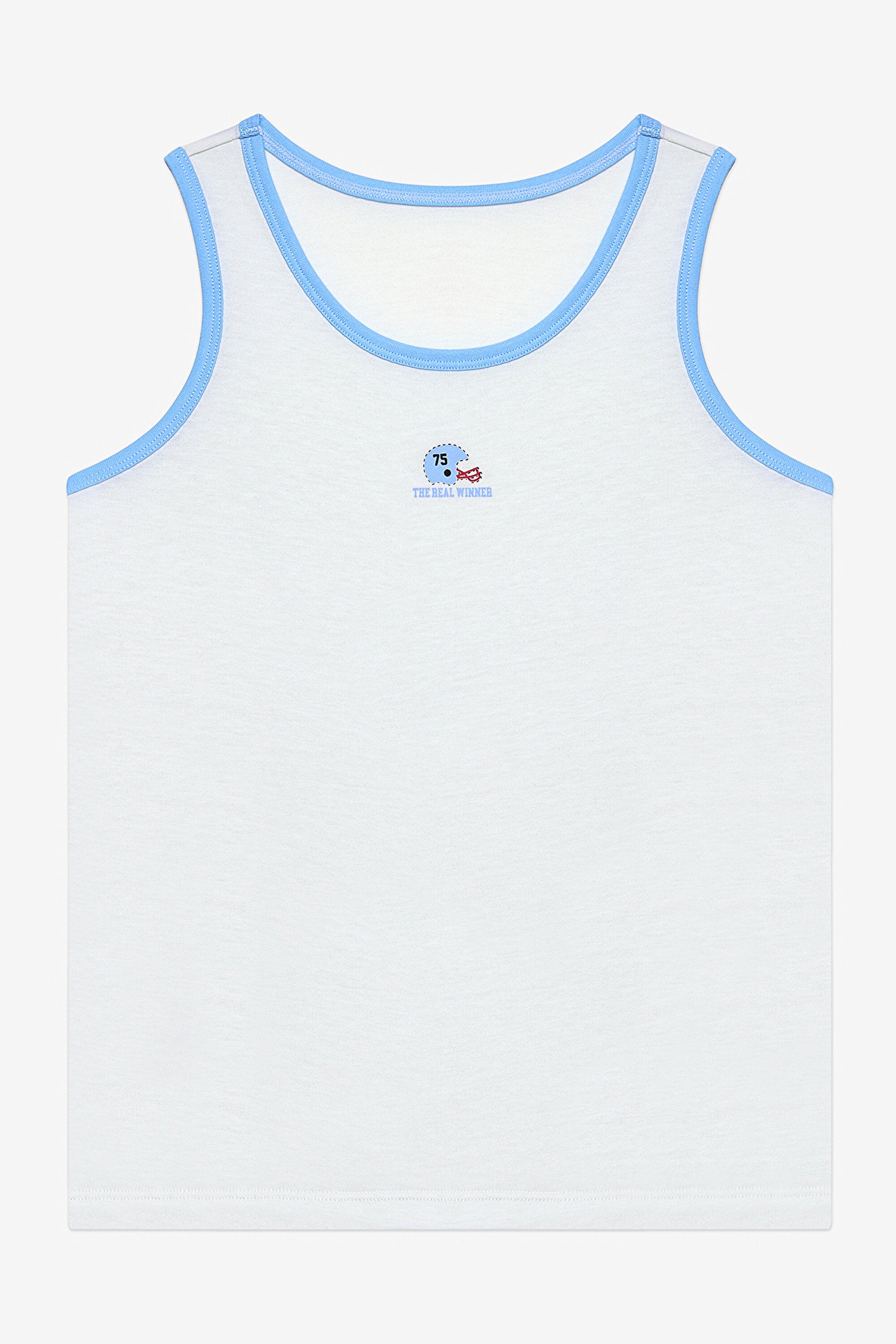 Boy Sporty 2-Pack Multicolored Undershirt