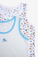 Boy Sporty 2-Pack Multicolored Undershirt