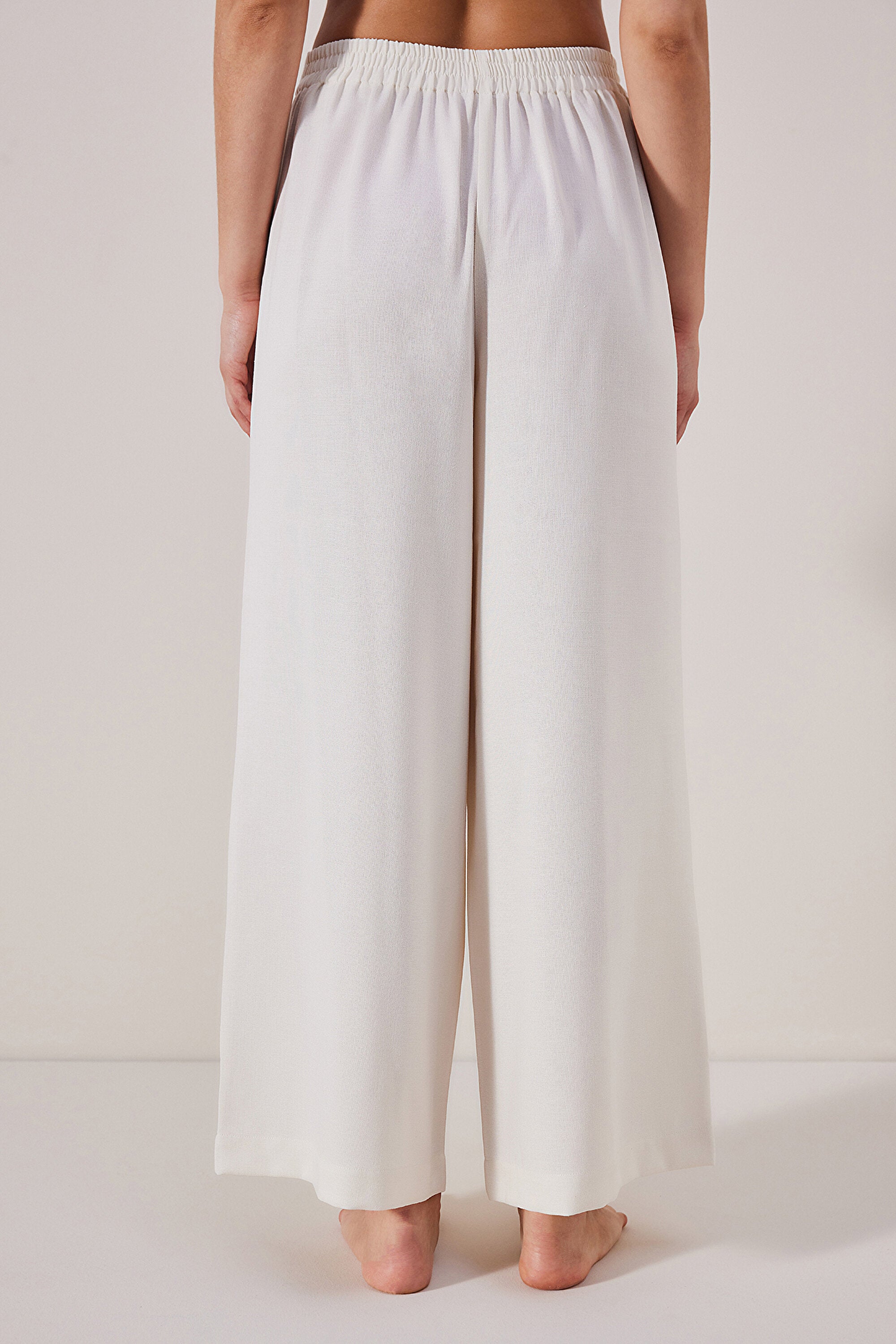 Rita Ecru Trousers