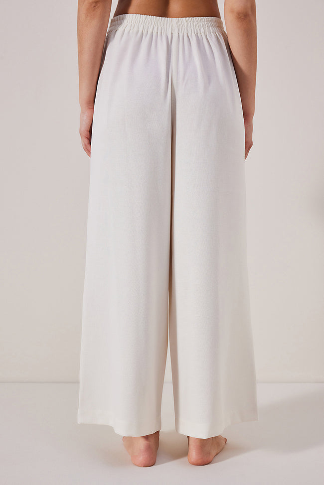Rita Ecru Trousers Main Image