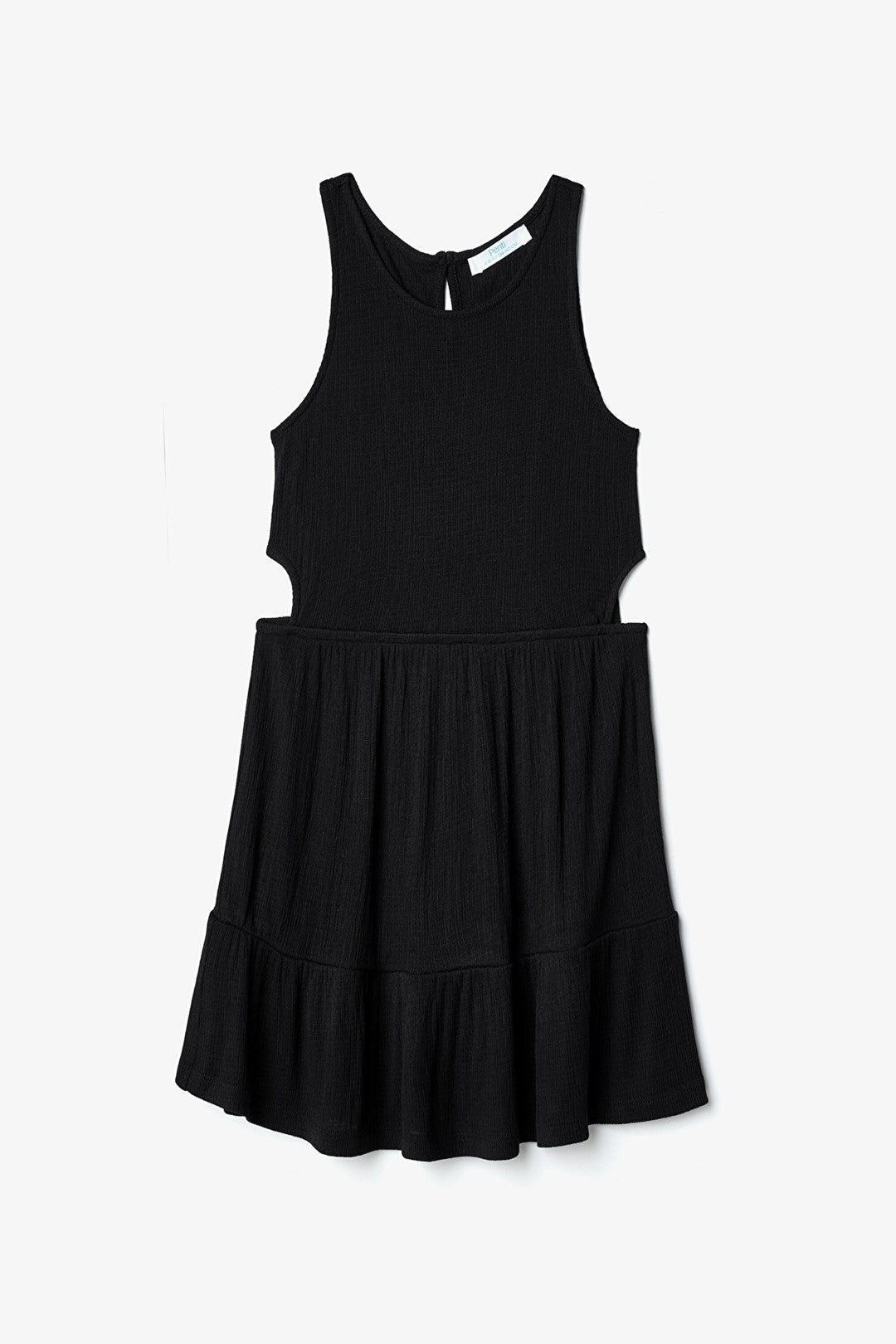 Black Young Girl Macaron Dress