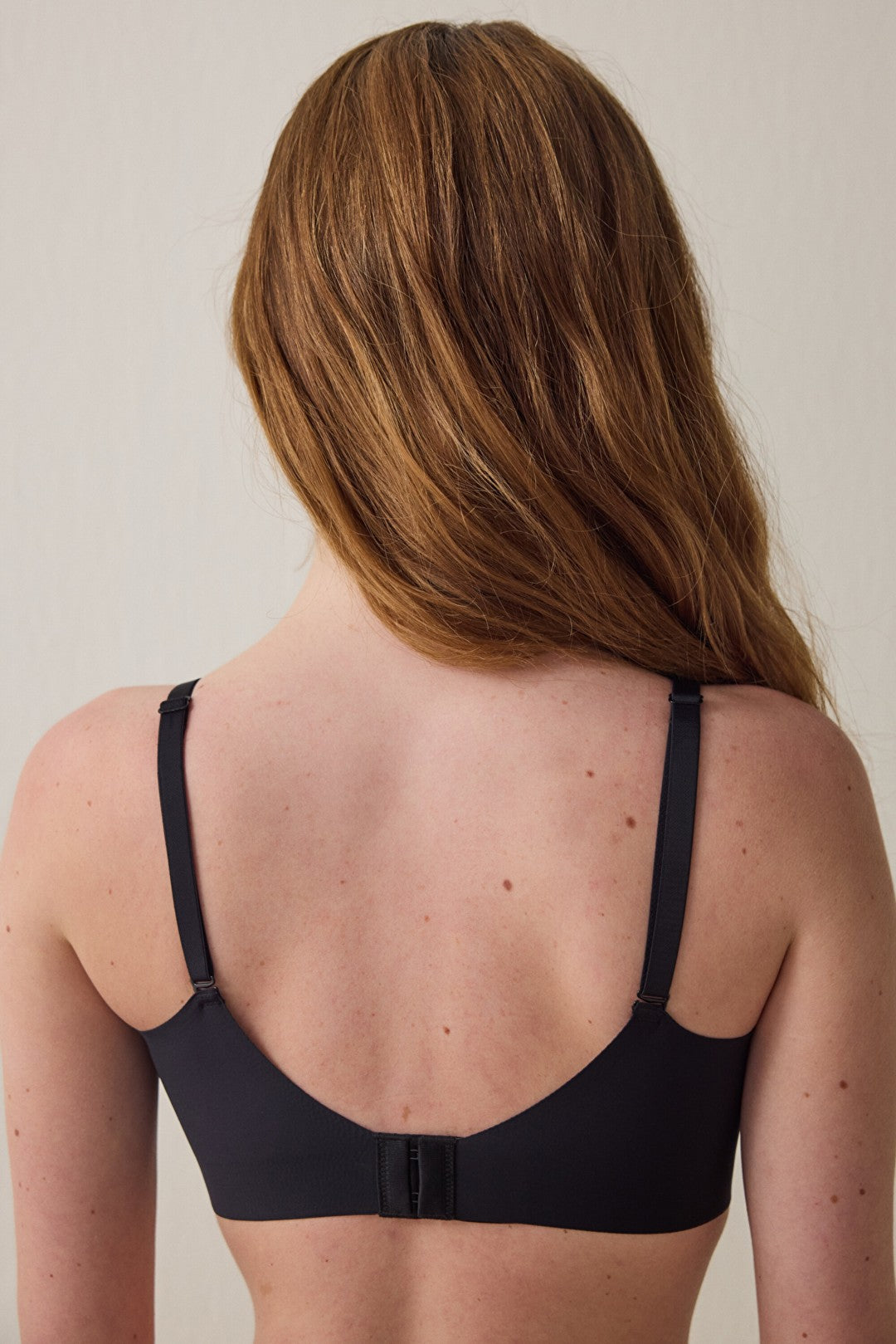 Black Easy Open Front-Opening Wire-Free Triangle Bra