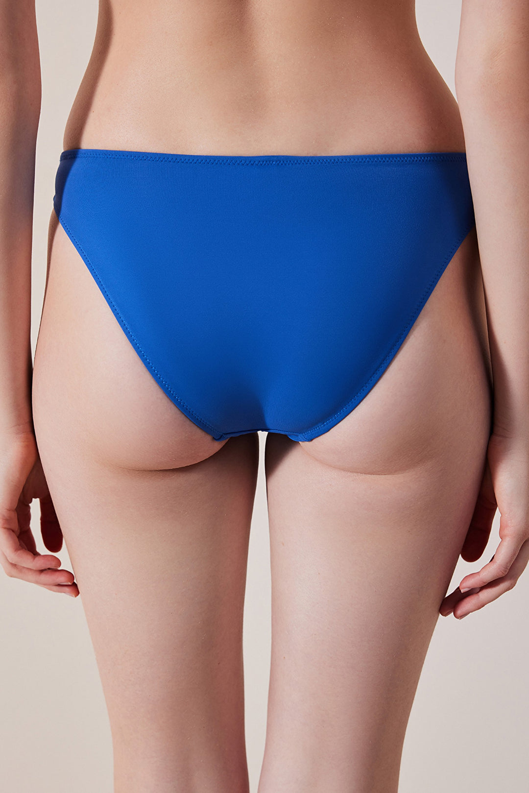 Blue Slip Bikini Bottom