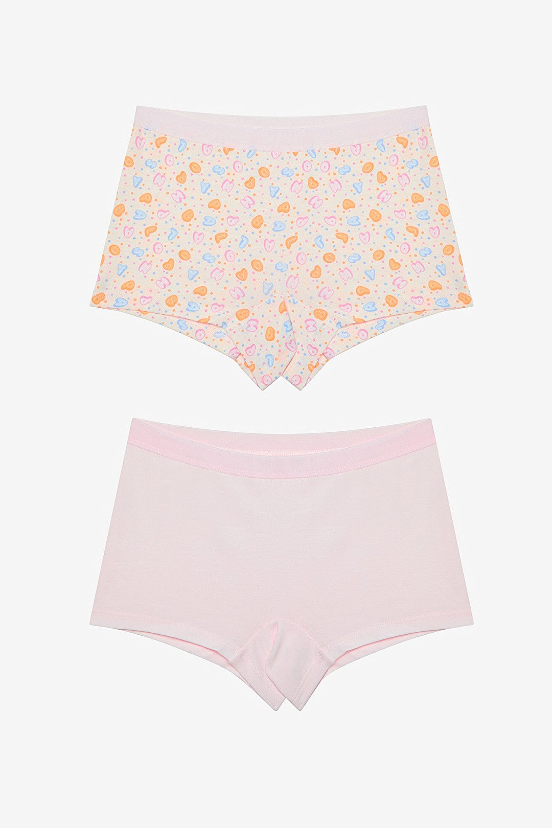 Girl Happy Balloons 2-Pack Multicolored Boxer