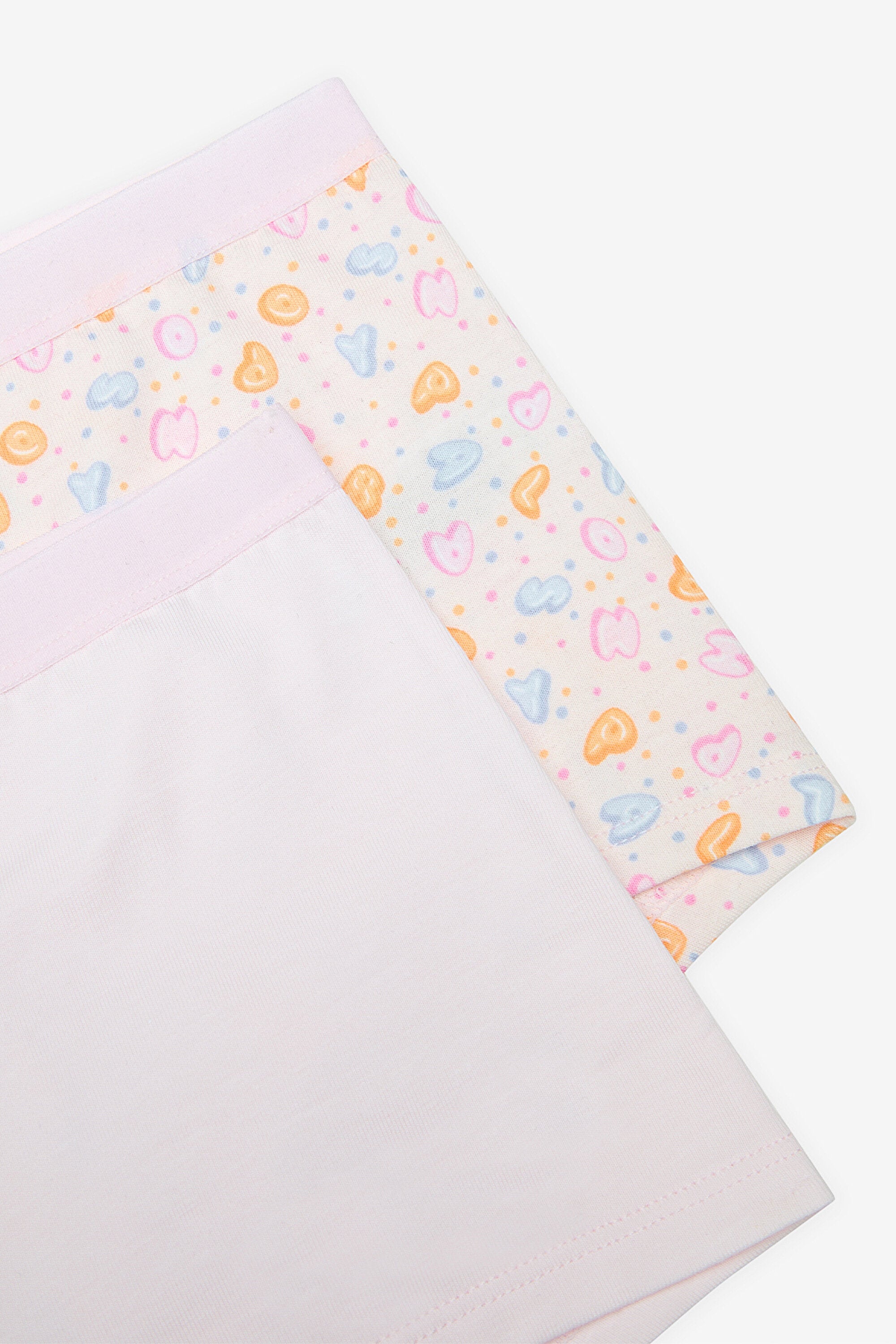 Girl Happy Balloons 2-Pack Multicolored Boxer