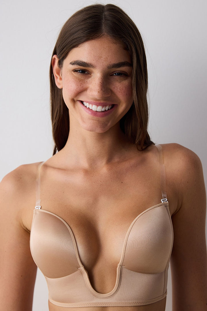 Gaia Beige Bra