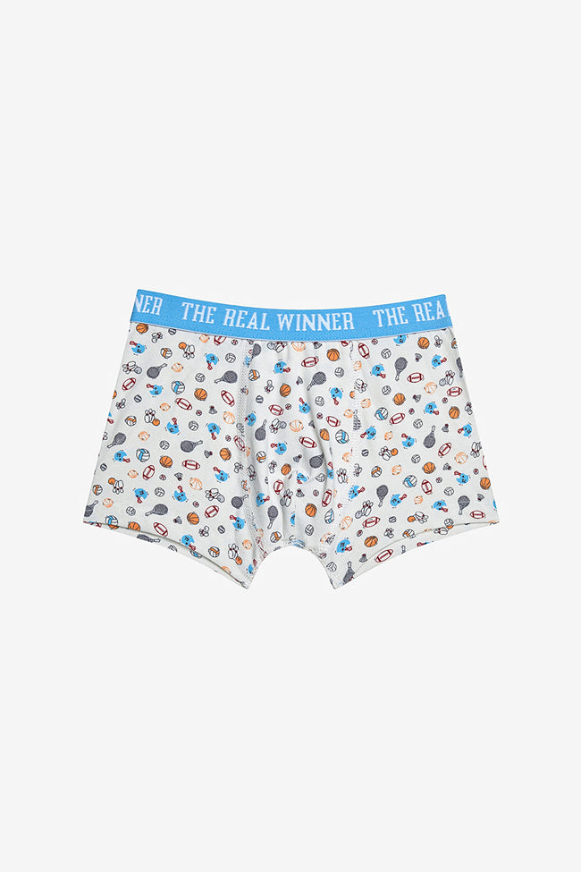 Boy Sporty 2-Pack Multicolored Boxer Main Image