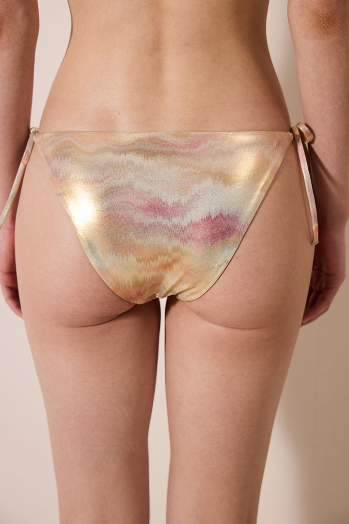 Cyrus Shiny Multi Color Bikini Bottom