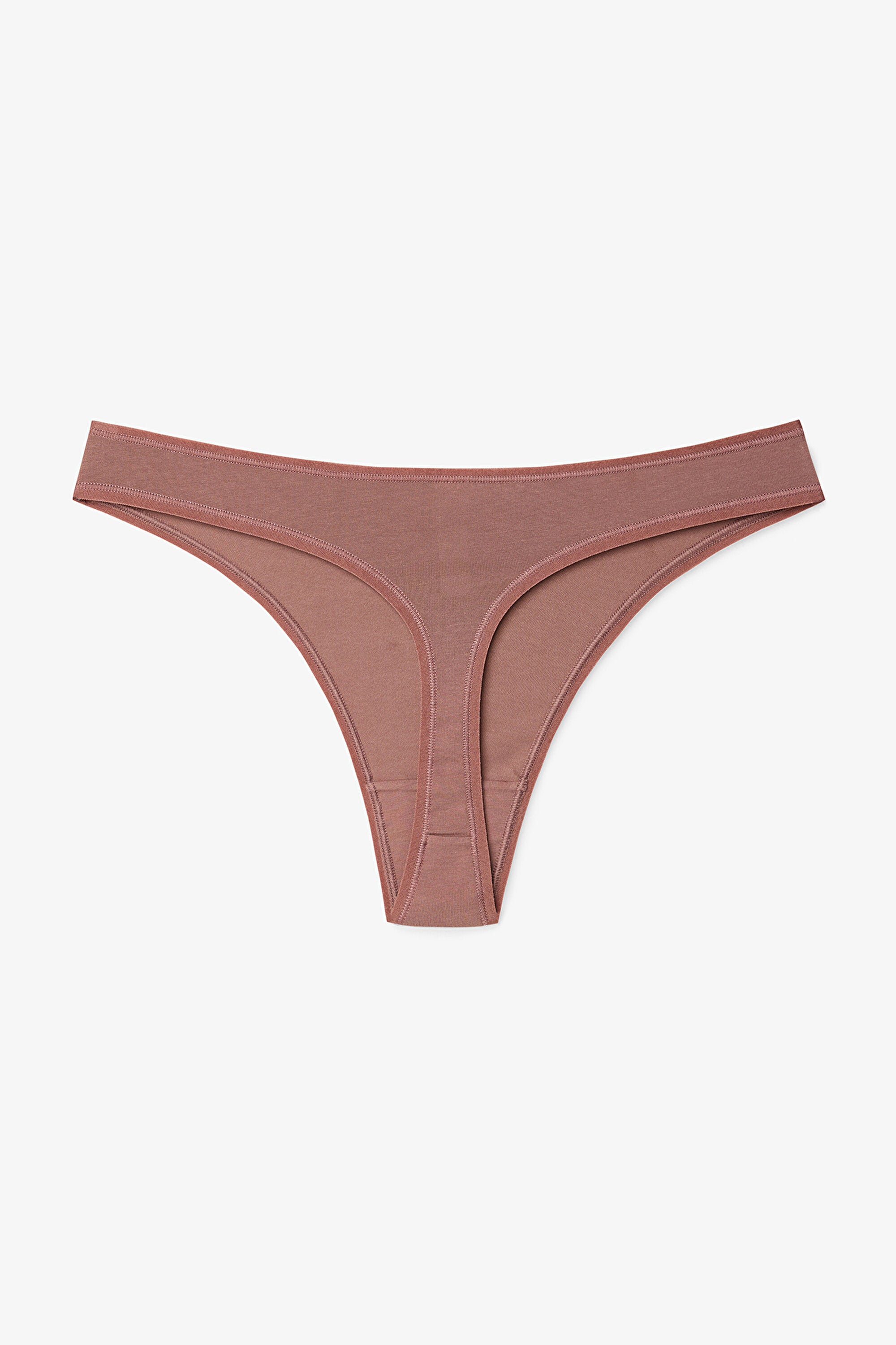 Leopard Print Low Waist 3-Pack Thong Panties