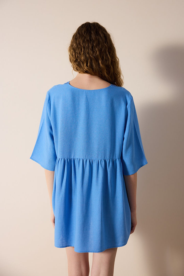 Emma Blue Kaftan