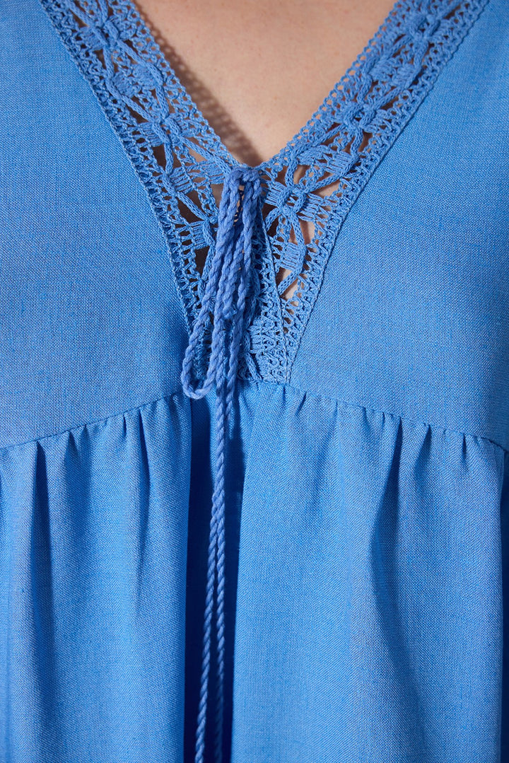 Emma Blue Kaftan