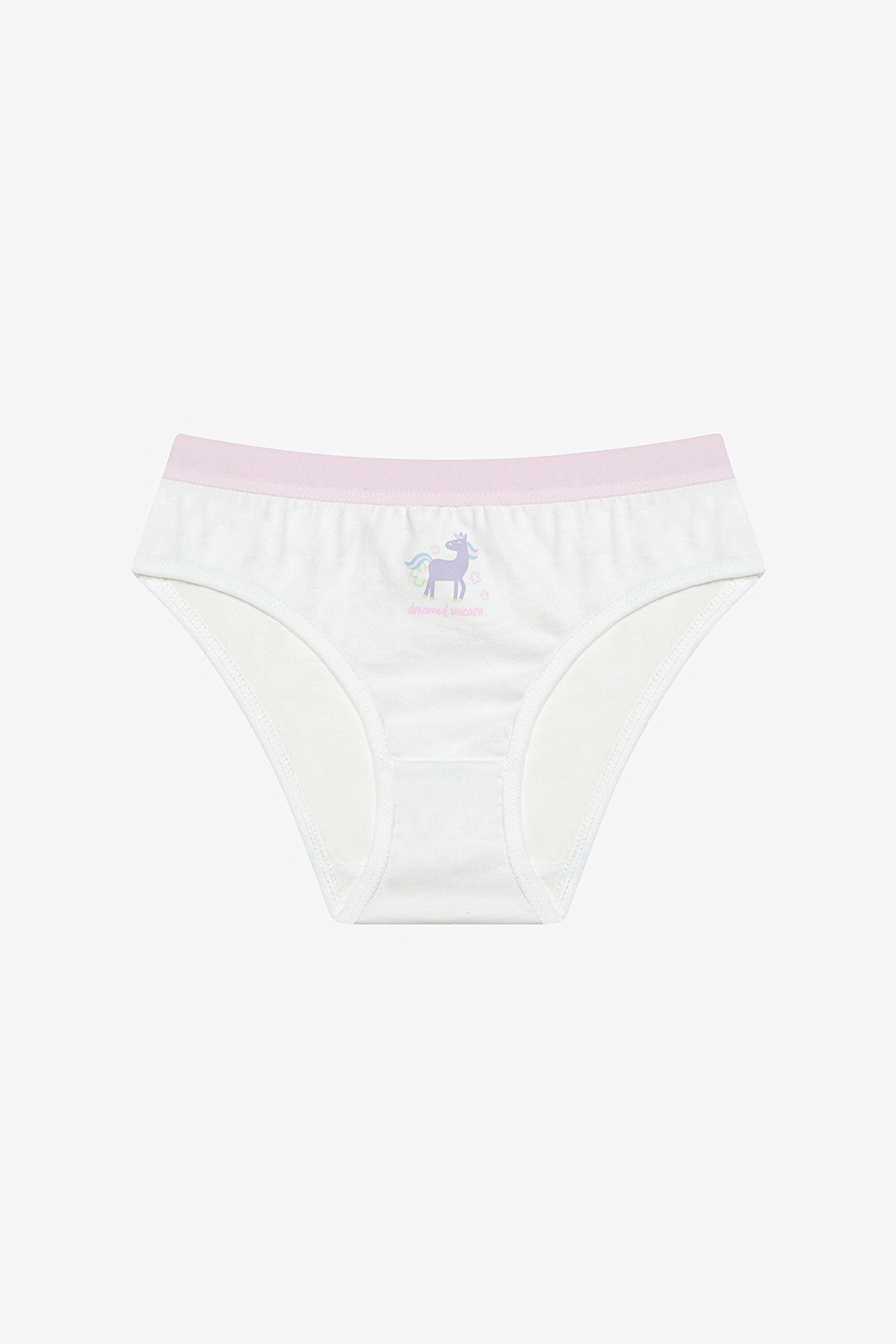 Girl Dreamer Unicorn 5-Pack Multicolored Slip Panties
