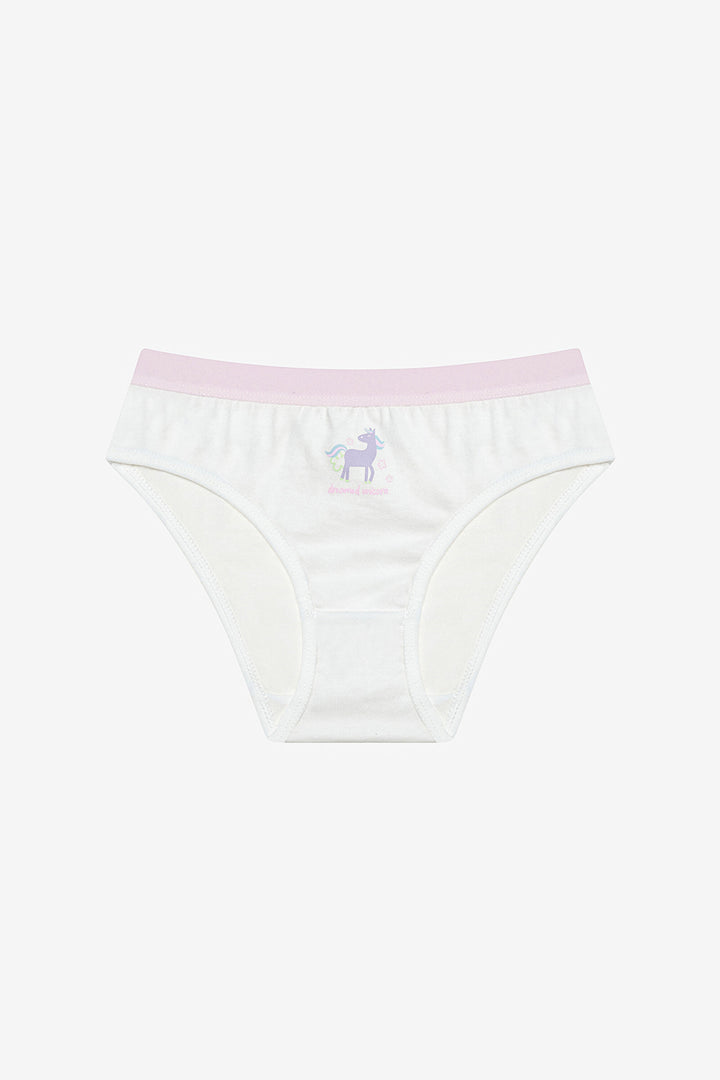 Girl Dreamer Unicorn 5-Pack Multicolored Slip Panties