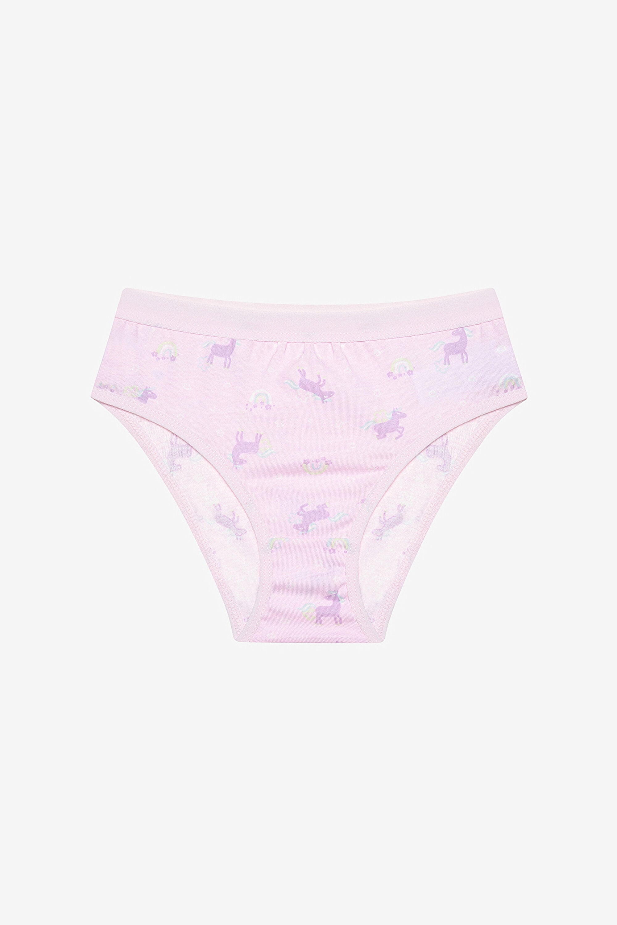 Girl Dreamer Unicorn 5-Pack Multicolored Slip Panties