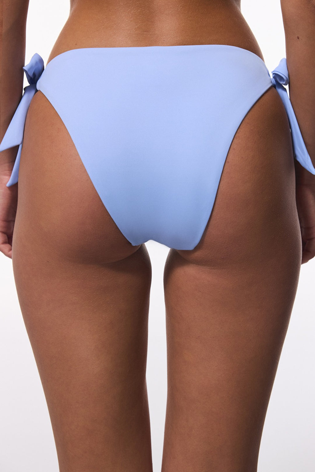 Light Blue Low Waist Brazilian Bikini Bottom