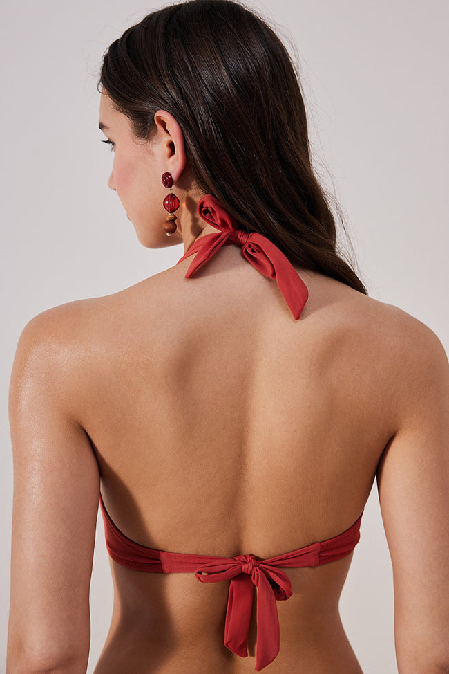 New Triangle Twist Bikini Top Main Image