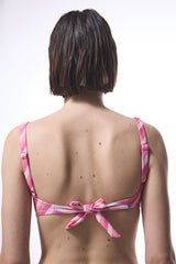 Striped Sura Bra Bikini Top
