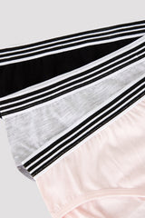 Girls Stripe Basic 3in1 Slip