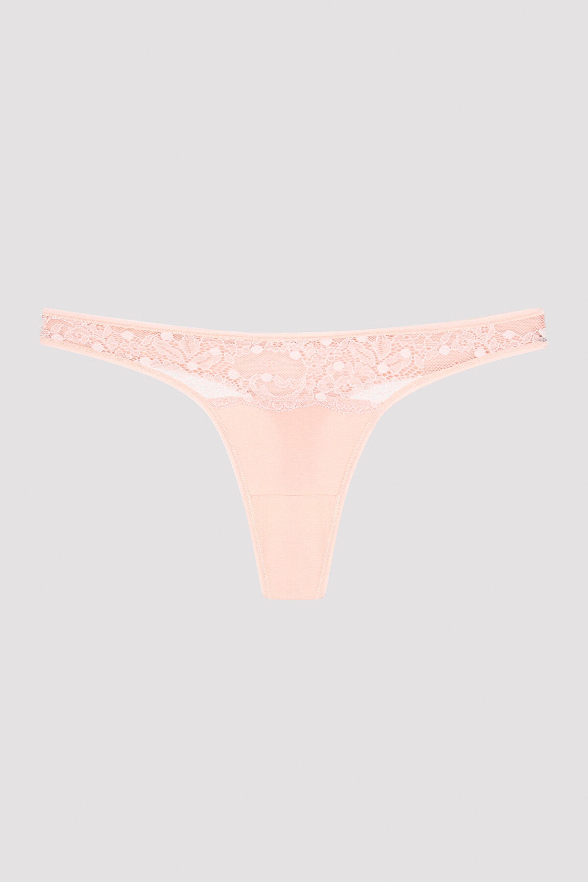 Hot Summer Lacy Detailed 3packed Thong