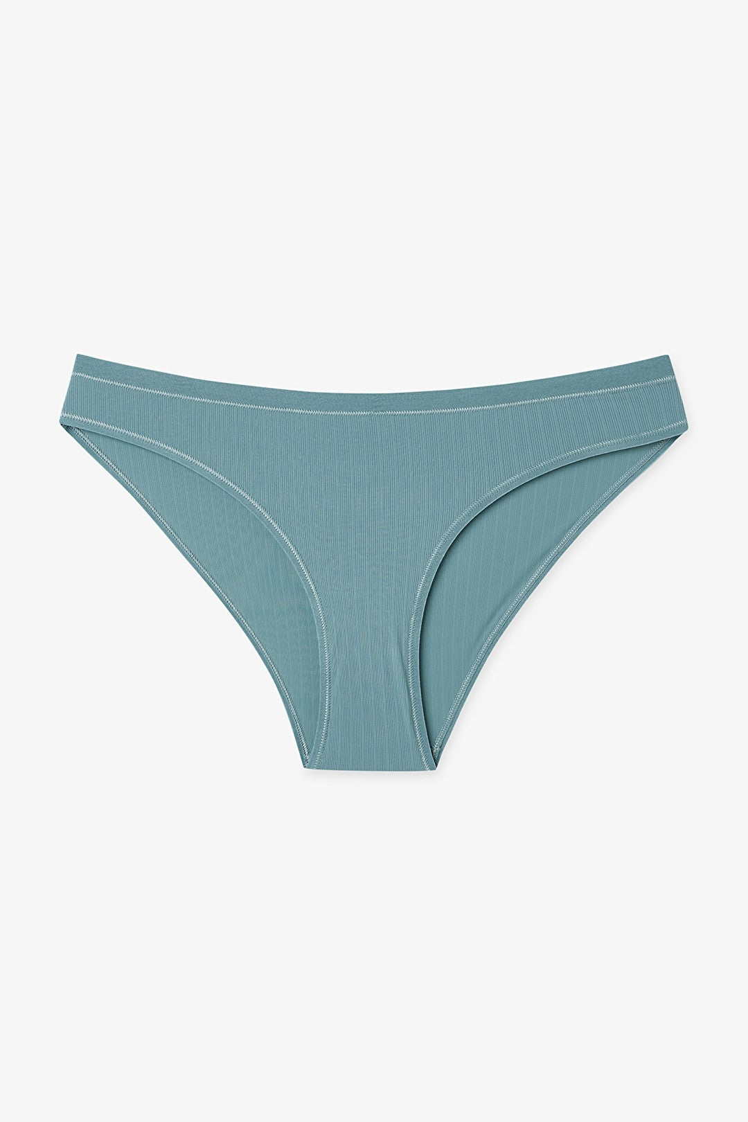 Dark Gray Essentials Normal Waist Slip Panties