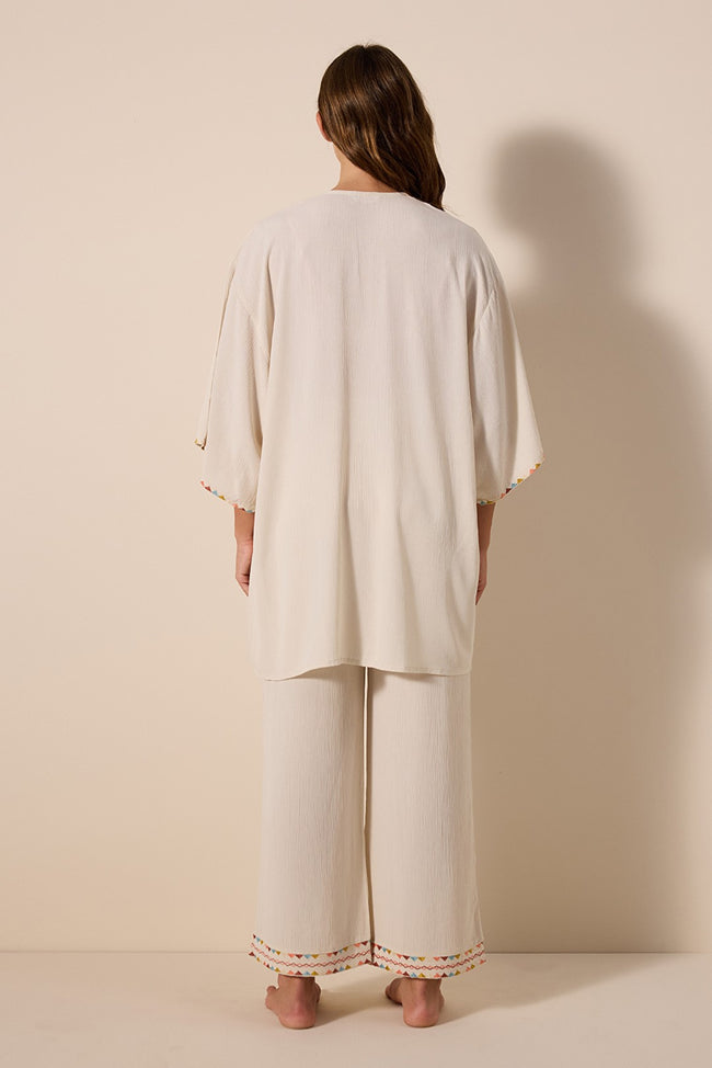 Stone Color Kimono Main Image