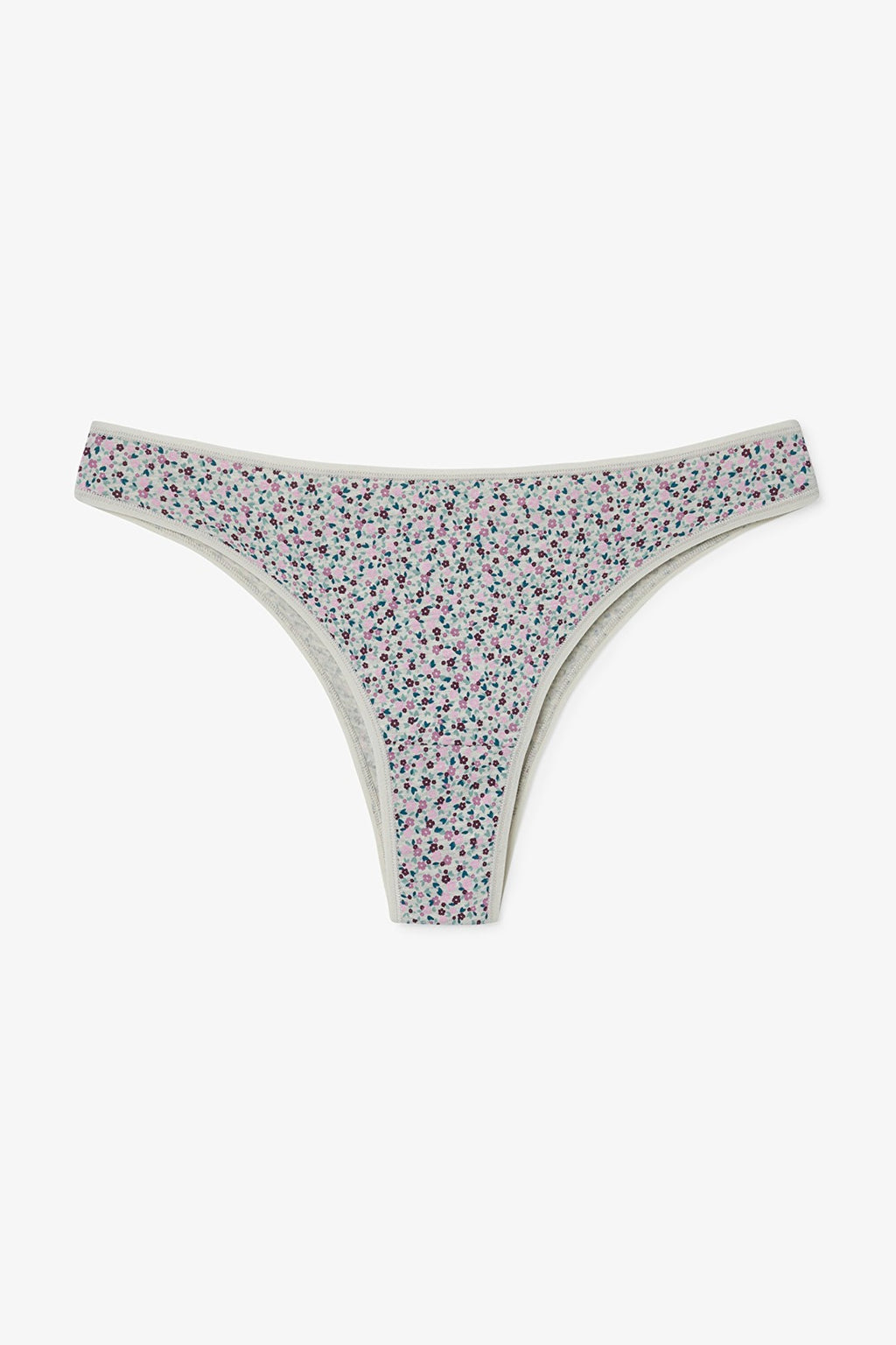 Ditsy Dance Floral Medium Waist 3-Pack Brazilian Panties