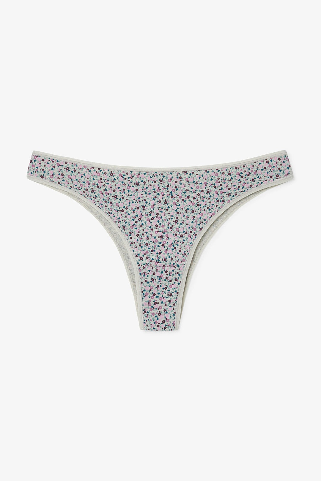 Ditsy Dance Floral Medium Waist 3-Pack Brazilian Panties