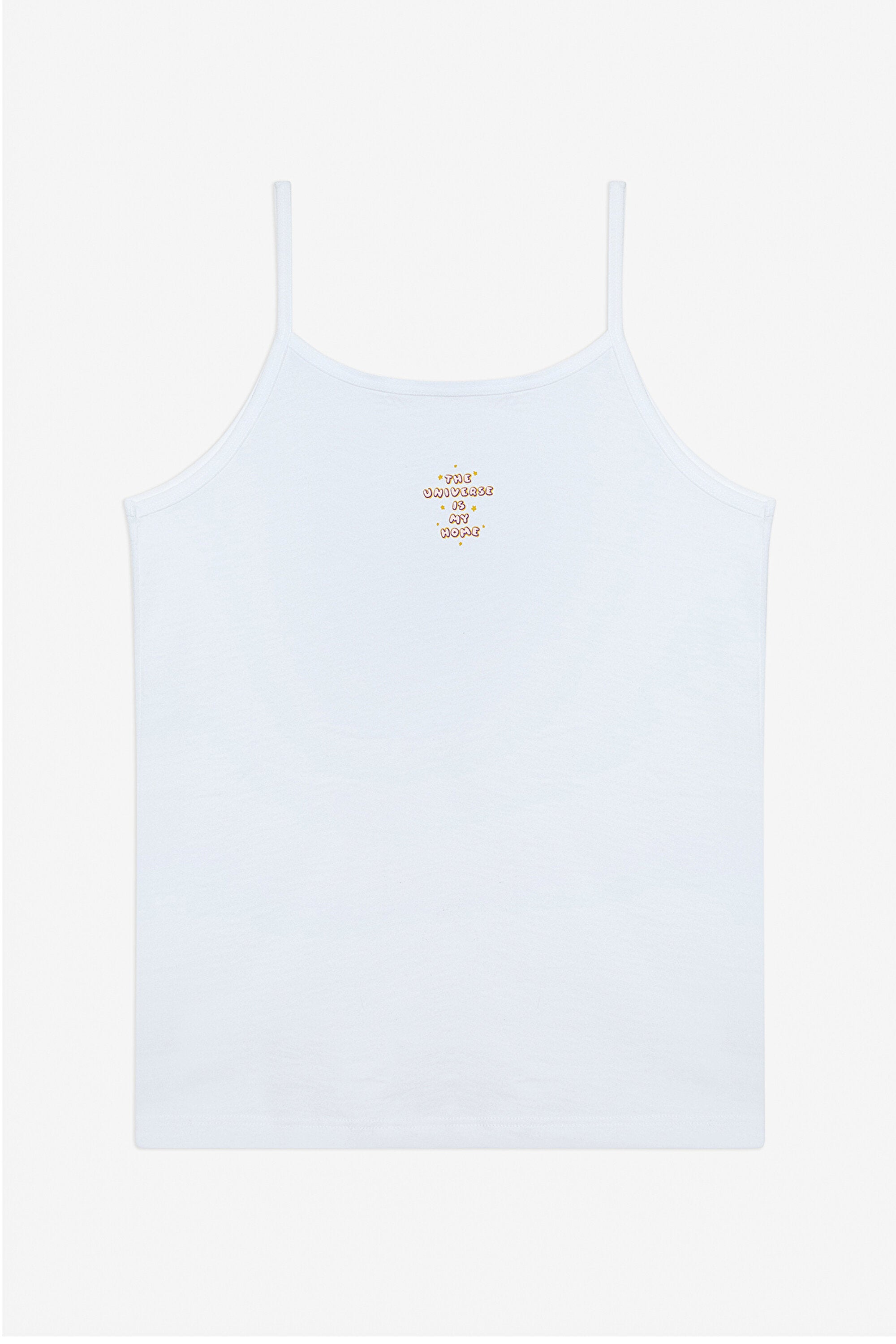 Girls Universe 2-Pack Multicolored Undershirt