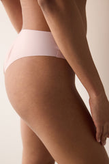 Invisible Laser Cut V Cut Gray Brazilian Panties