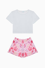 Girl Pinkish Pajama Set