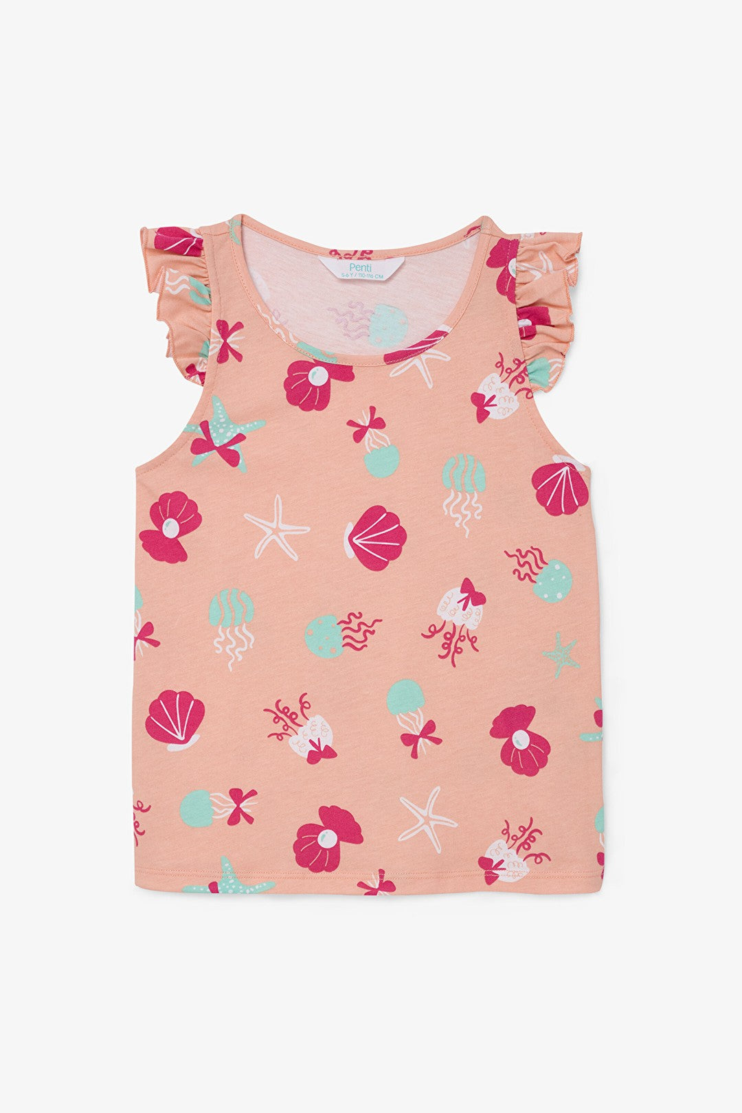 Girls Keep Our Ocean 2-Piece Pajama Set