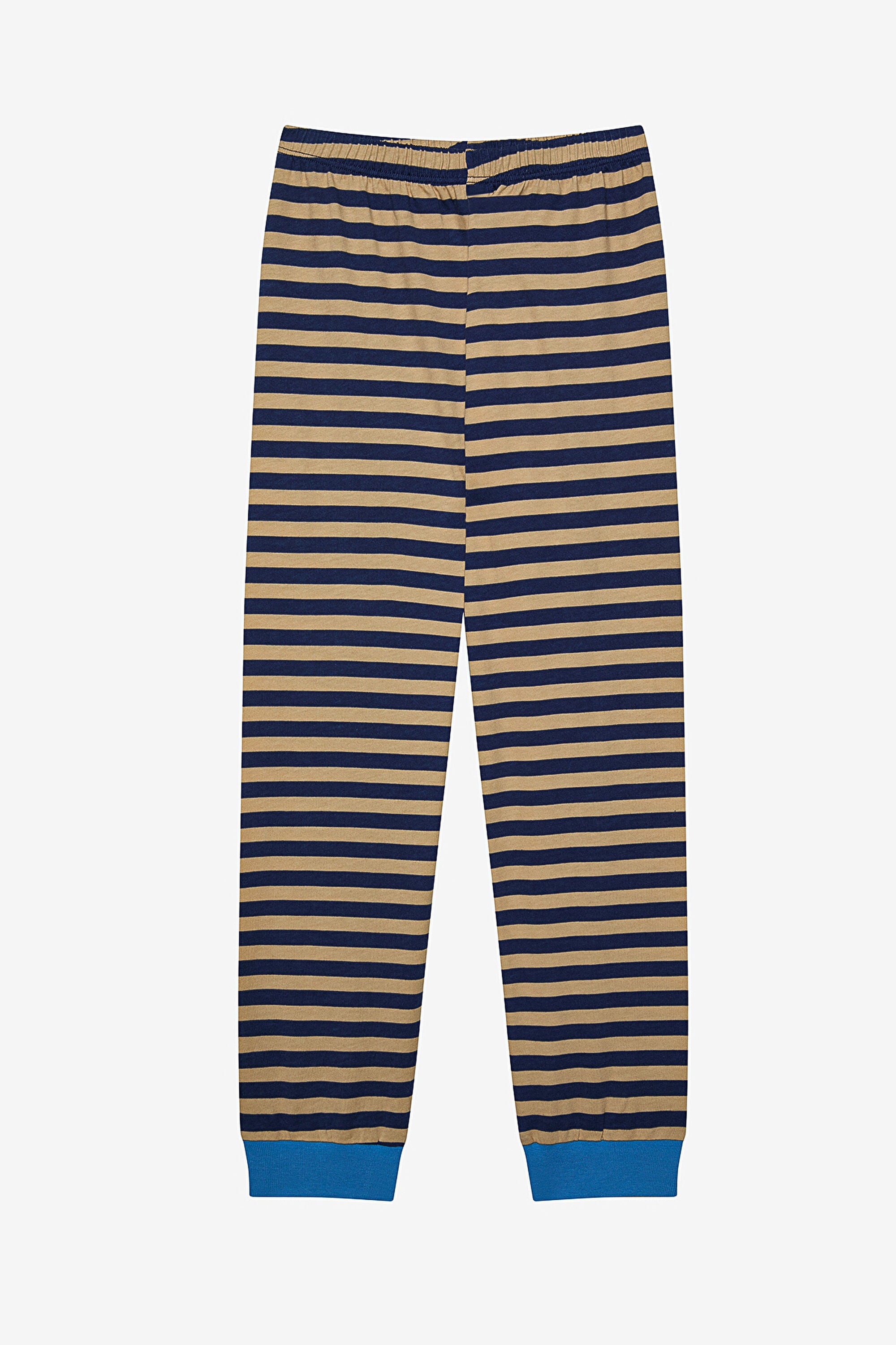 Boy Horses 2-Piece Multicolored Pajama Set