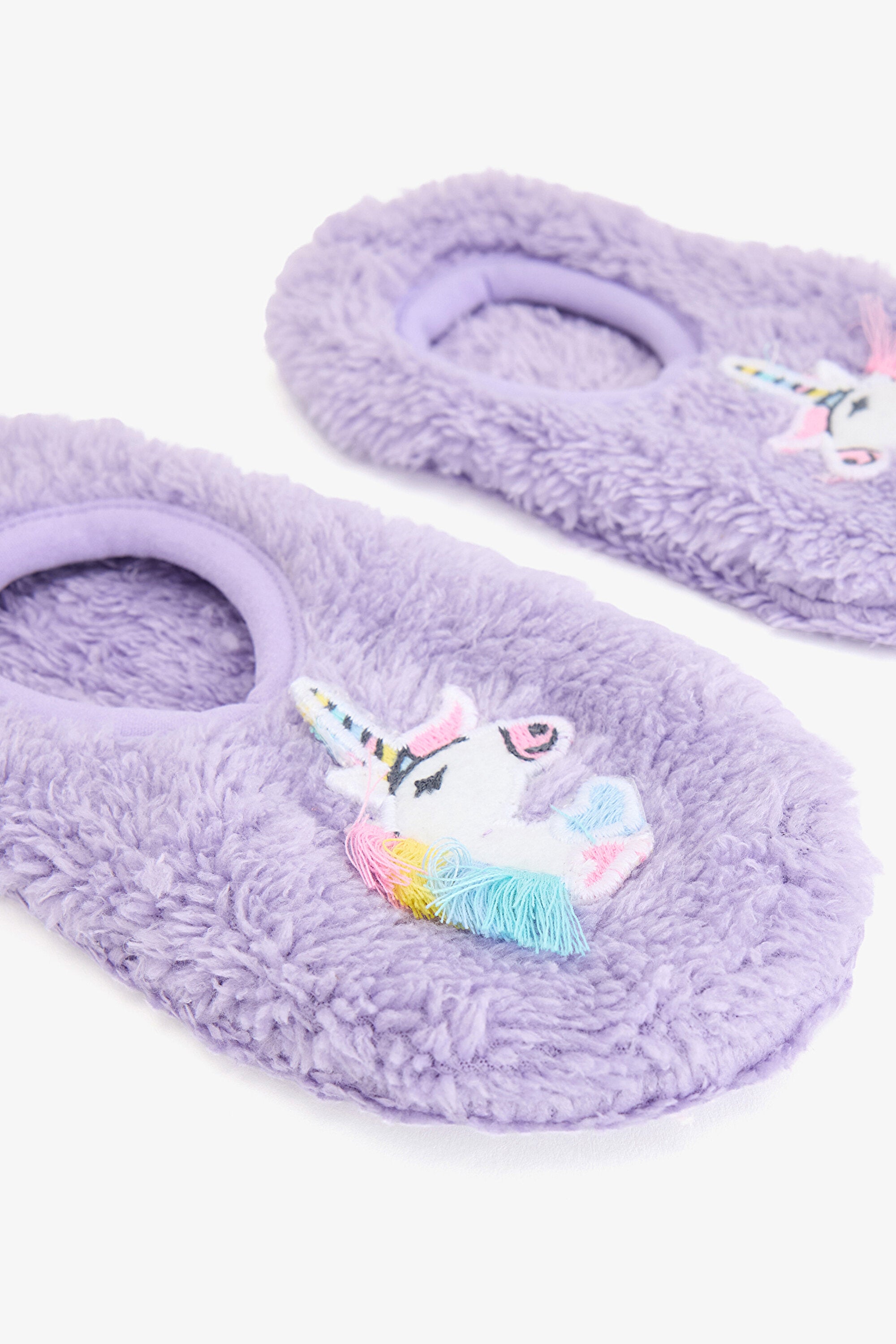 Lilac Girls Unicorn Patterned Non-Slip Sole Home Slippers