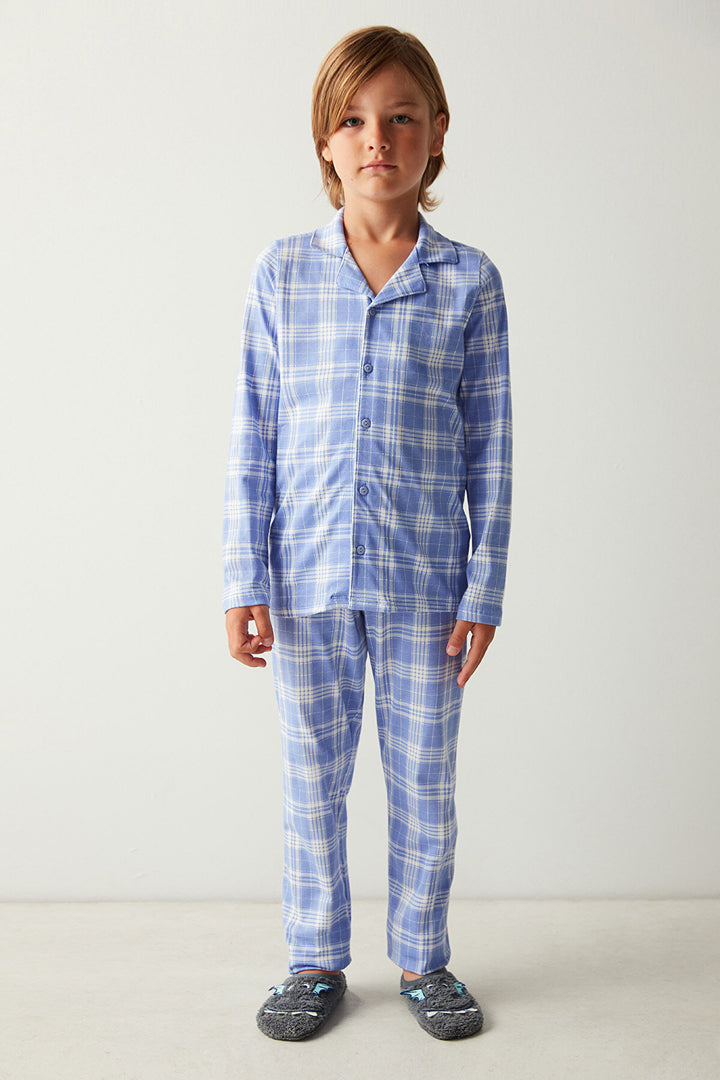 Boy Check Pajama Set