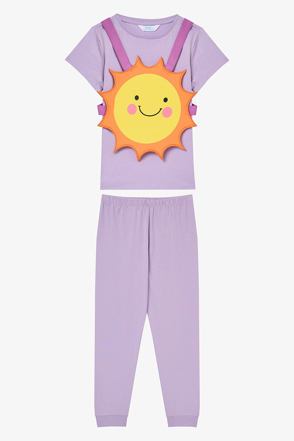 Girls Sun Lilac PJ Set