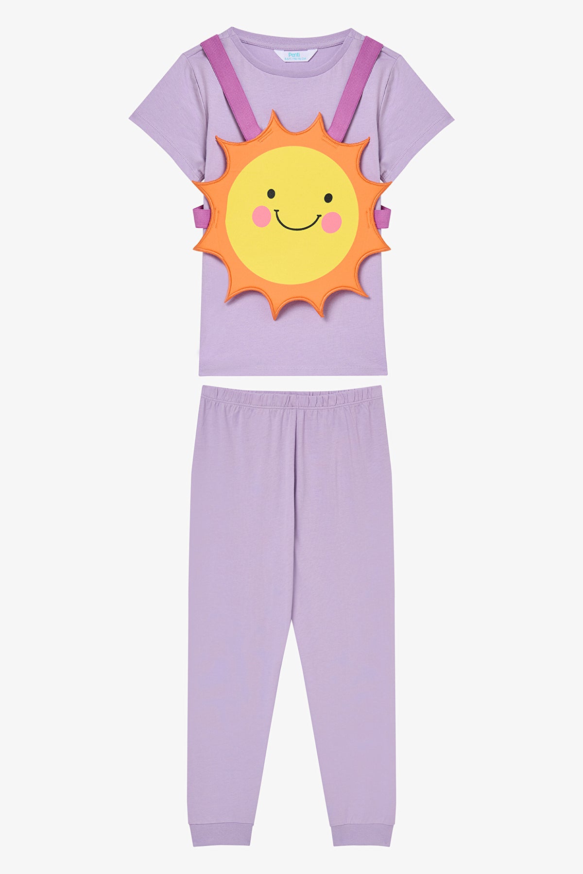 Girls Sun Lilac PJ Set